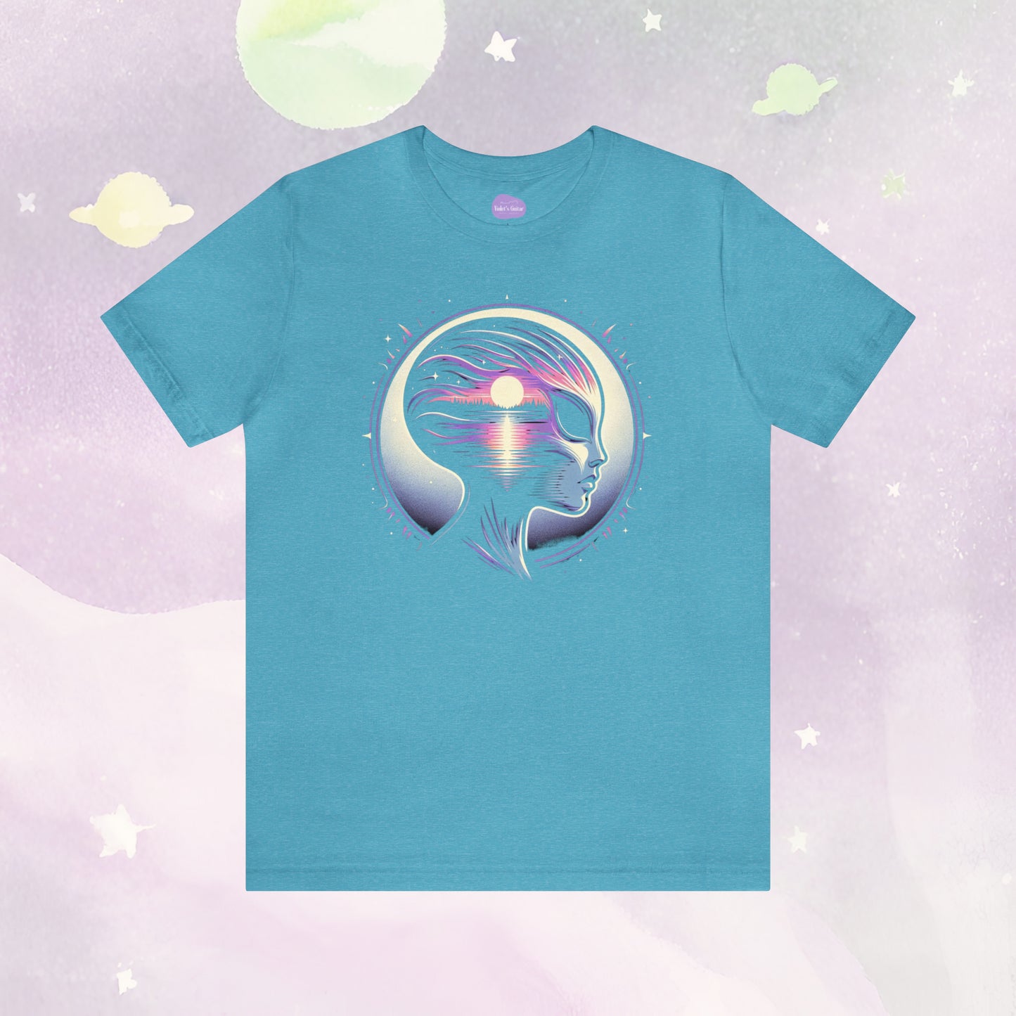 Twilight Serenity: Alien Silhouette Tee