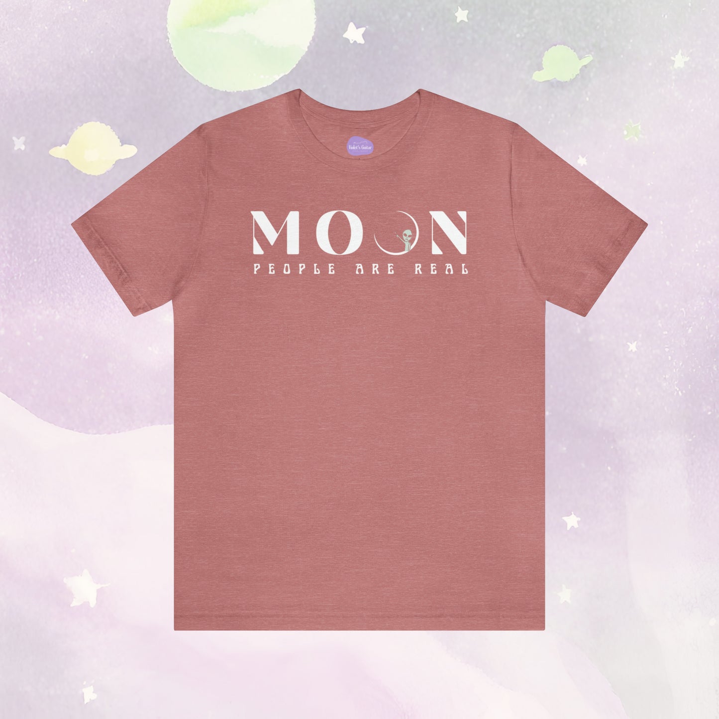 Lunar Mischief: 'Moon People are Real' Tee