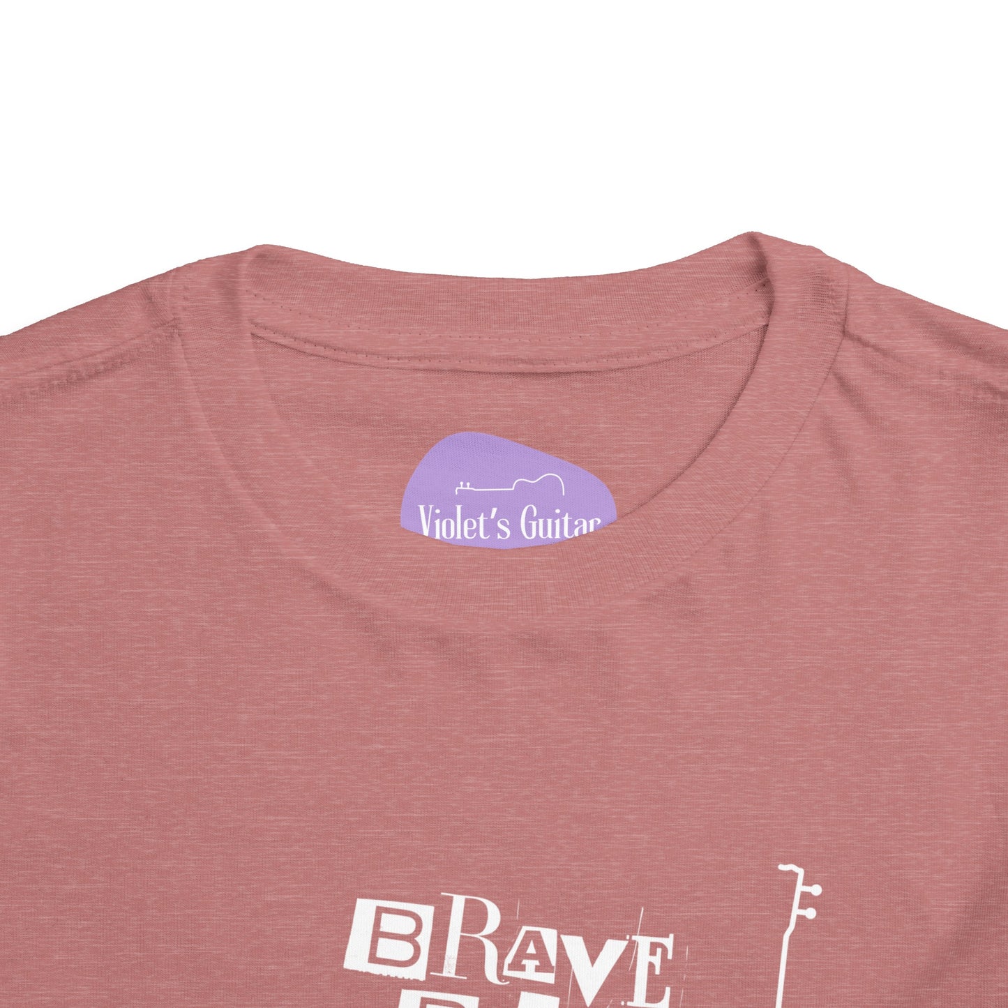 Toddler "Brave, Bold & Beautiful" Guitar Tee