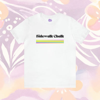 Nostalgic Vibes: Sidewalk Chalk Retro T-Shirt