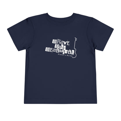 Toddler "Brave, Bold & Beautiful" Guitar Tee