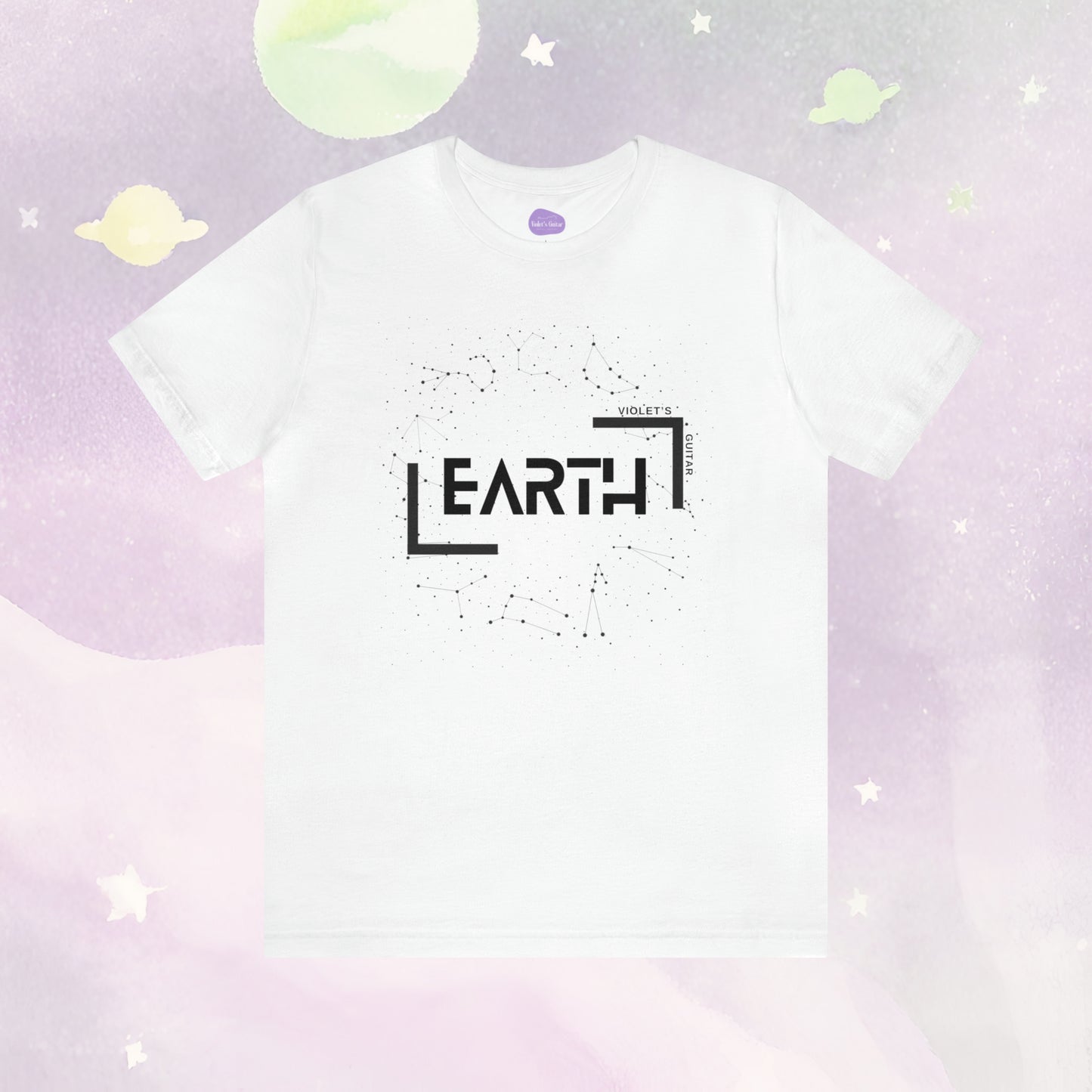 Celestial Elegance: 'Earth' Constellation T-Shirt