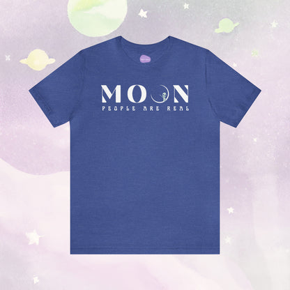 Lunar Mischief: 'Moon People are Real' Tee