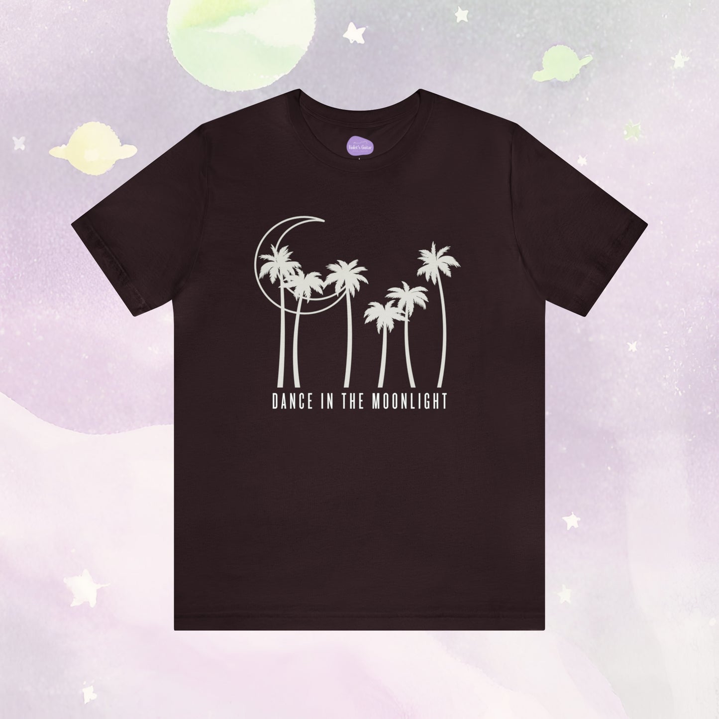 Twilight Serenity: 'Dance in the Moonlight' Palm Tee