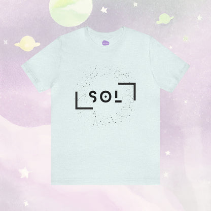 Celestial Elegance: 'SOL' Constellation T-Shirt