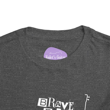 Toddler "Brave, Bold & Beautiful" Guitar Tee