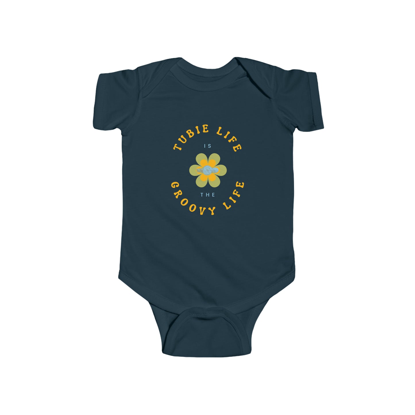 Tiny Tubie: 'Tubie Life is the Groovy Life' Onesie