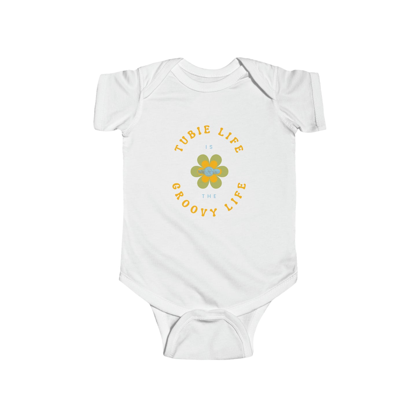 Tiny Tubie: 'Tubie Life is the Groovy Life' Onesie