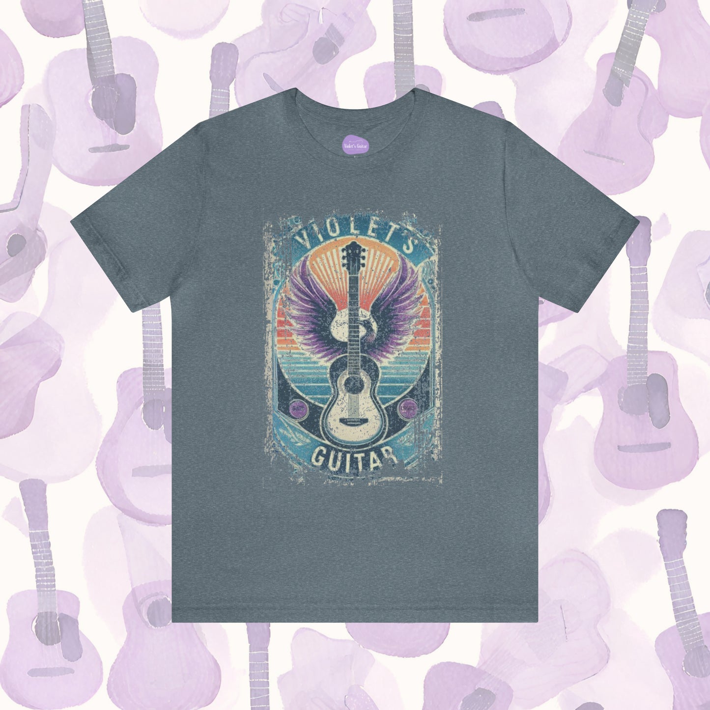 Violet's Guitar Brand, Vintage Tee