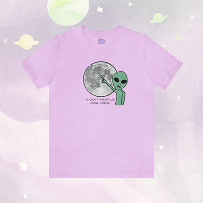 Lunar Whimsey: 'Moon People are Real' Tee