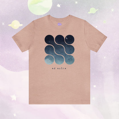 Celestial Wonder: 'ad astra' tee