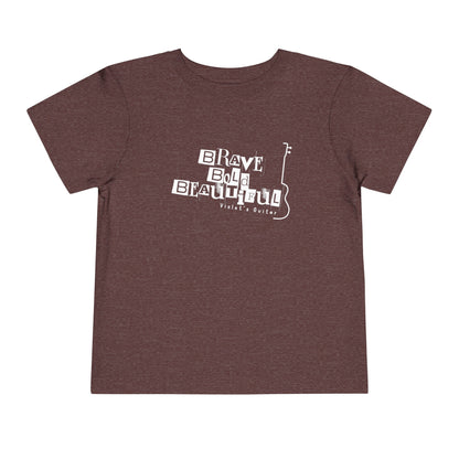 Toddler "Brave, Bold & Beautiful" Guitar Tee