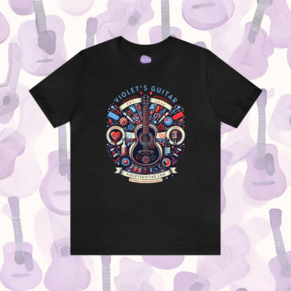 Violet's Guitar Commemorative Launch Tee