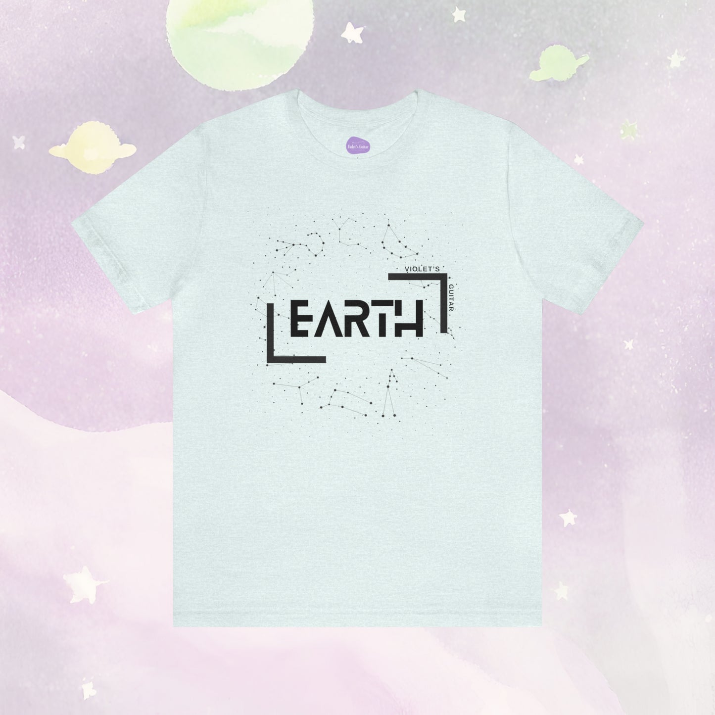 Celestial Elegance: 'Earth' Constellation T-Shirt