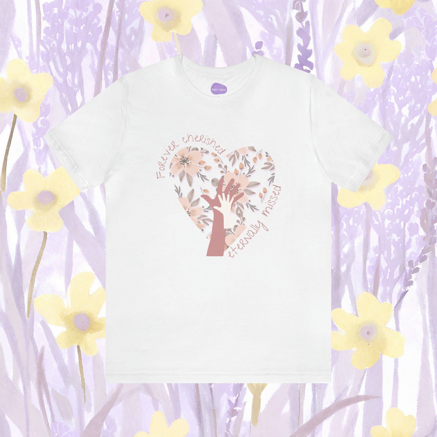 Embrace of Remembrance: Heartfelt Memorial Tee