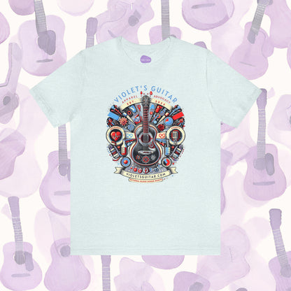 Violet's Guitar Commemorative Launch Tee