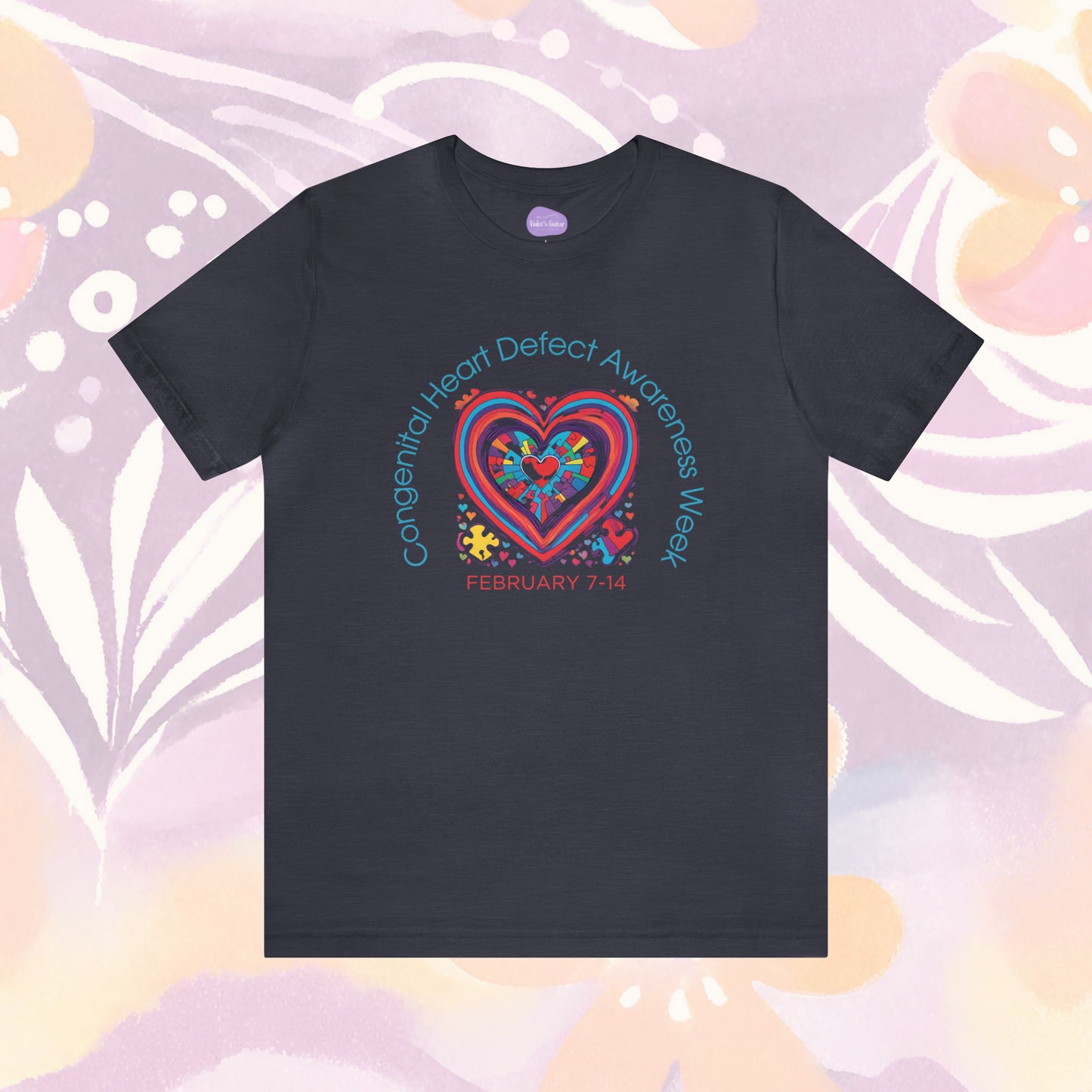 Heart Warriors: 'Congenital Heart Defect Awareness Week' Tee