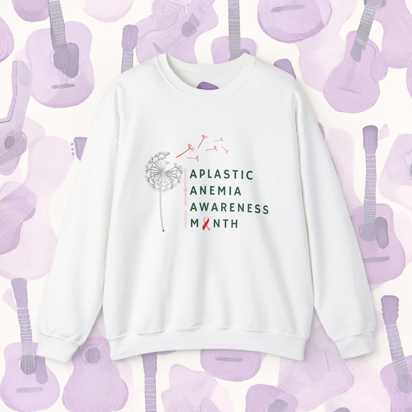 Raise Your Voice: Aplastic Anemia Awareness Month Sweatshirt