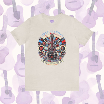 Violet's Guitar Commemorative Launch Tee