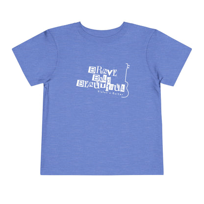 Toddler "Brave, Bold & Beautiful" Guitar Tee