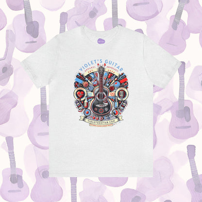 Violet's Guitar Commemorative Launch Tee