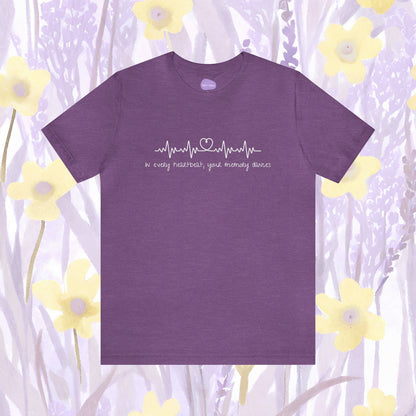 Whispers of the Heart: Heartbeat Harmony Tee