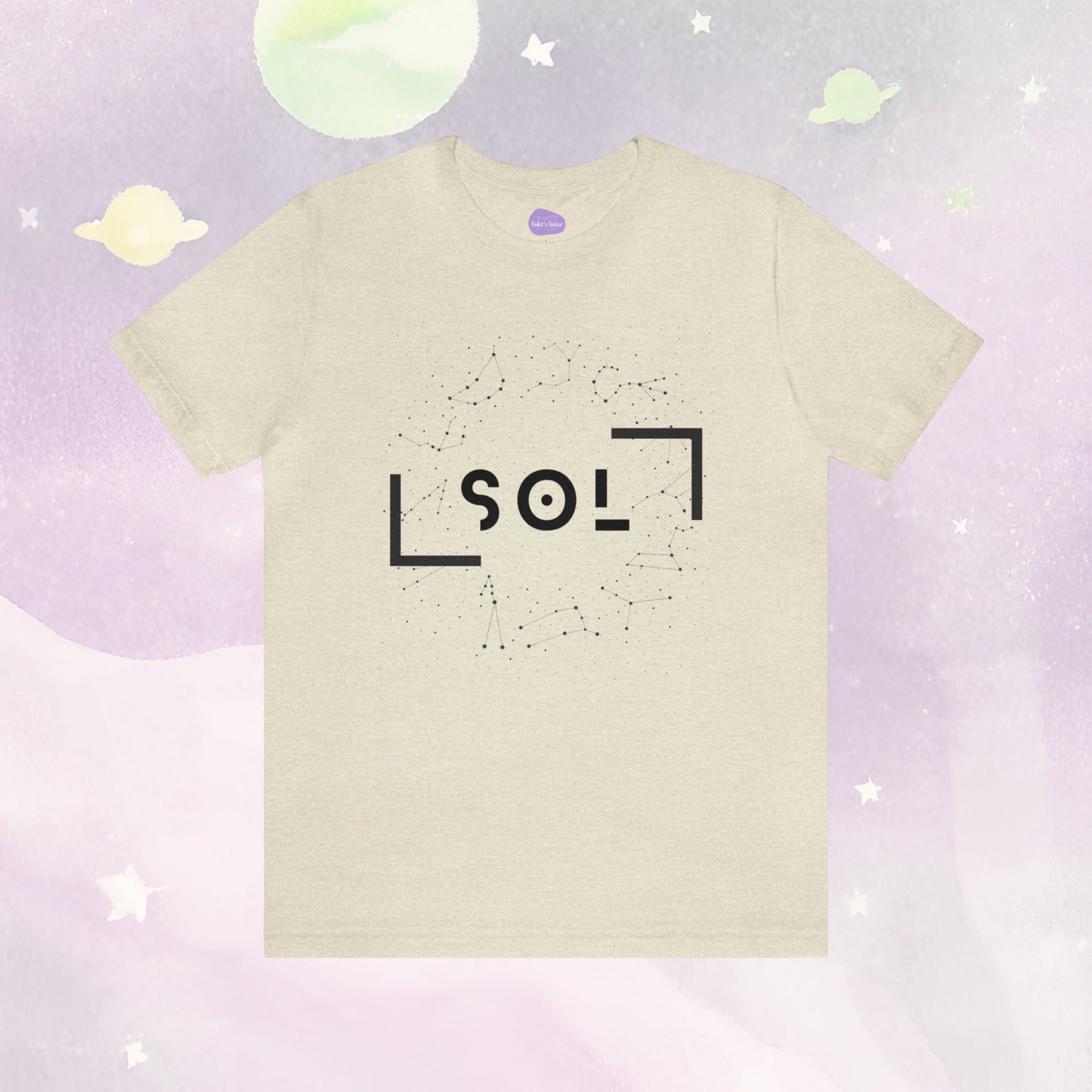 Celestial Elegance: 'SOL' Constellation T-Shirt