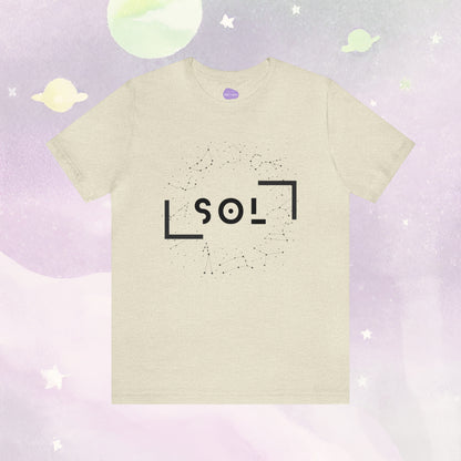 Celestial Elegance: 'SOL' Constellation T-Shirt