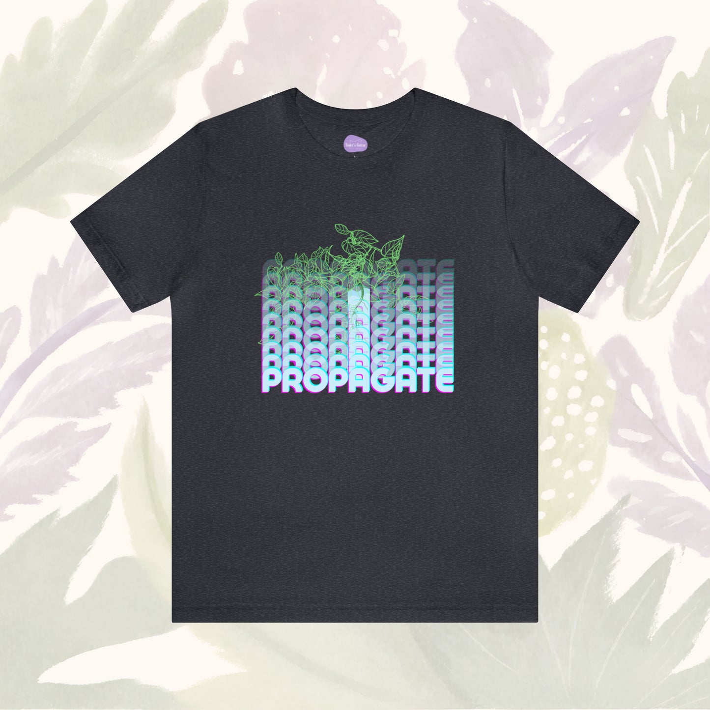 Grow Your Passion: 'Propagate' Pothos Plant T-Shirt