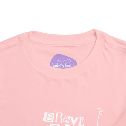 Toddler "Brave, Bold & Beautiful" Guitar Tee