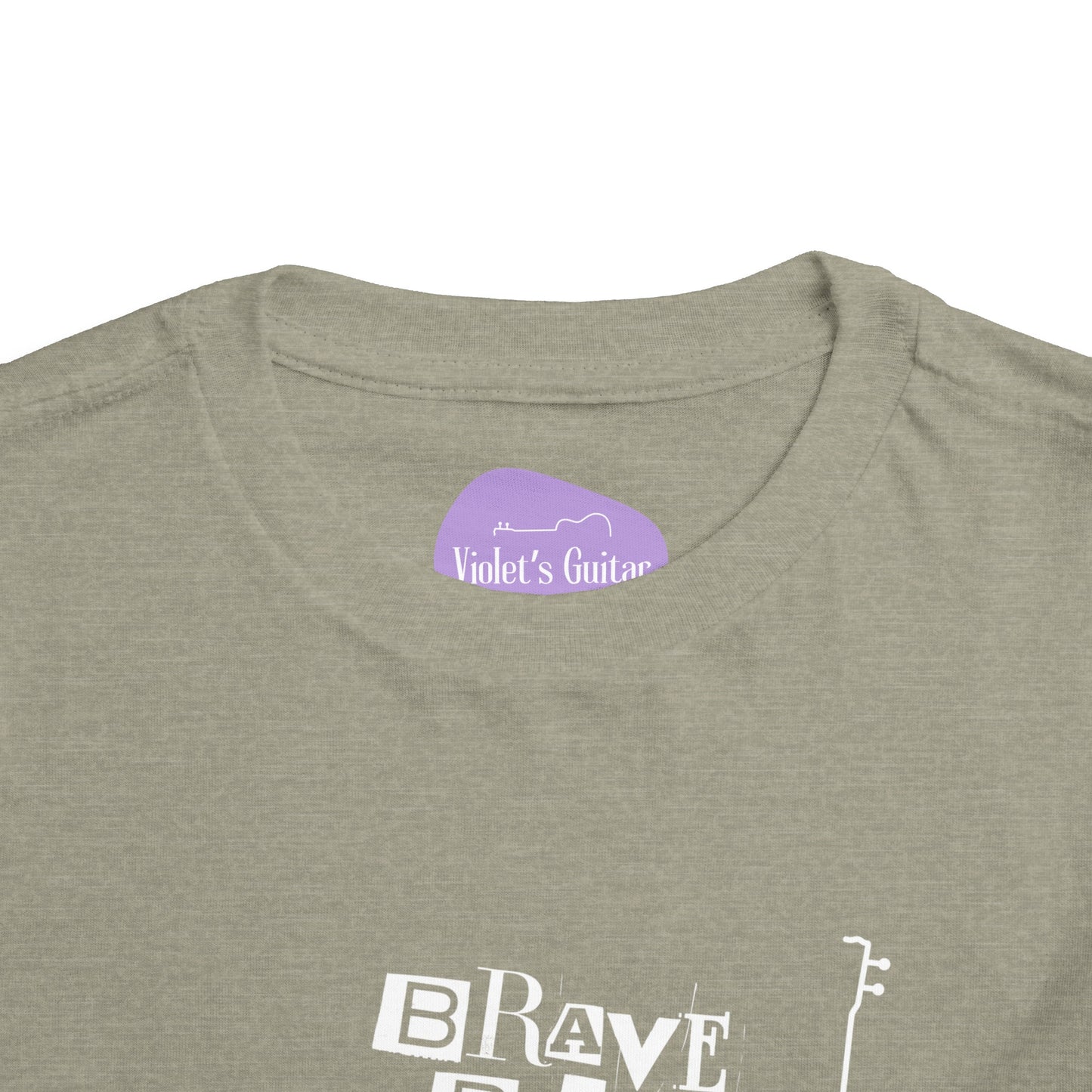 Toddler "Brave, Bold & Beautiful" Guitar Tee