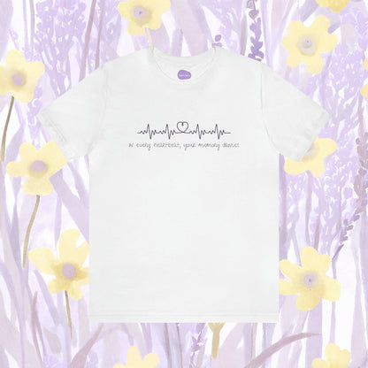 Whispers of the Heart: Heartbeat Harmony Tee