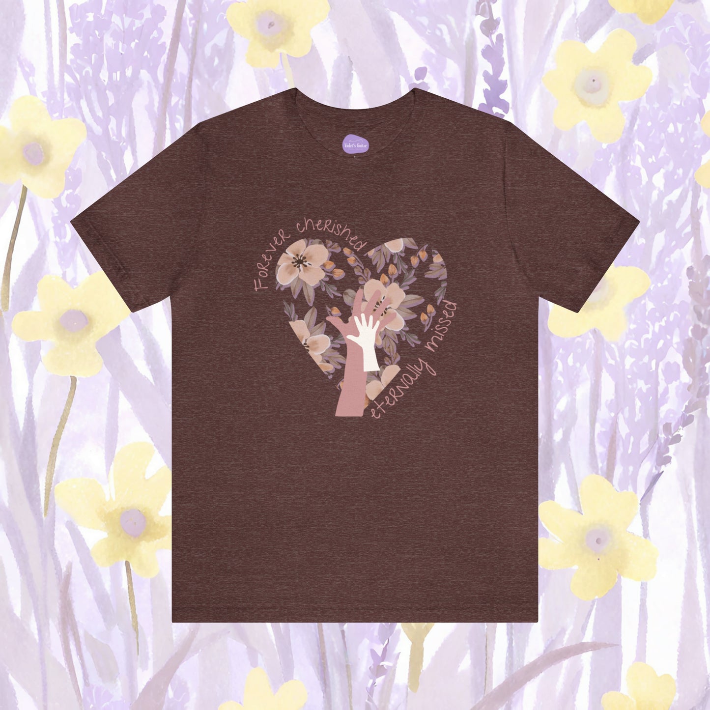 Embrace of Remembrance: Heartfelt Memorial Tee