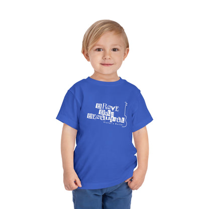 Toddler "Brave, Bold & Beautiful" Guitar Tee