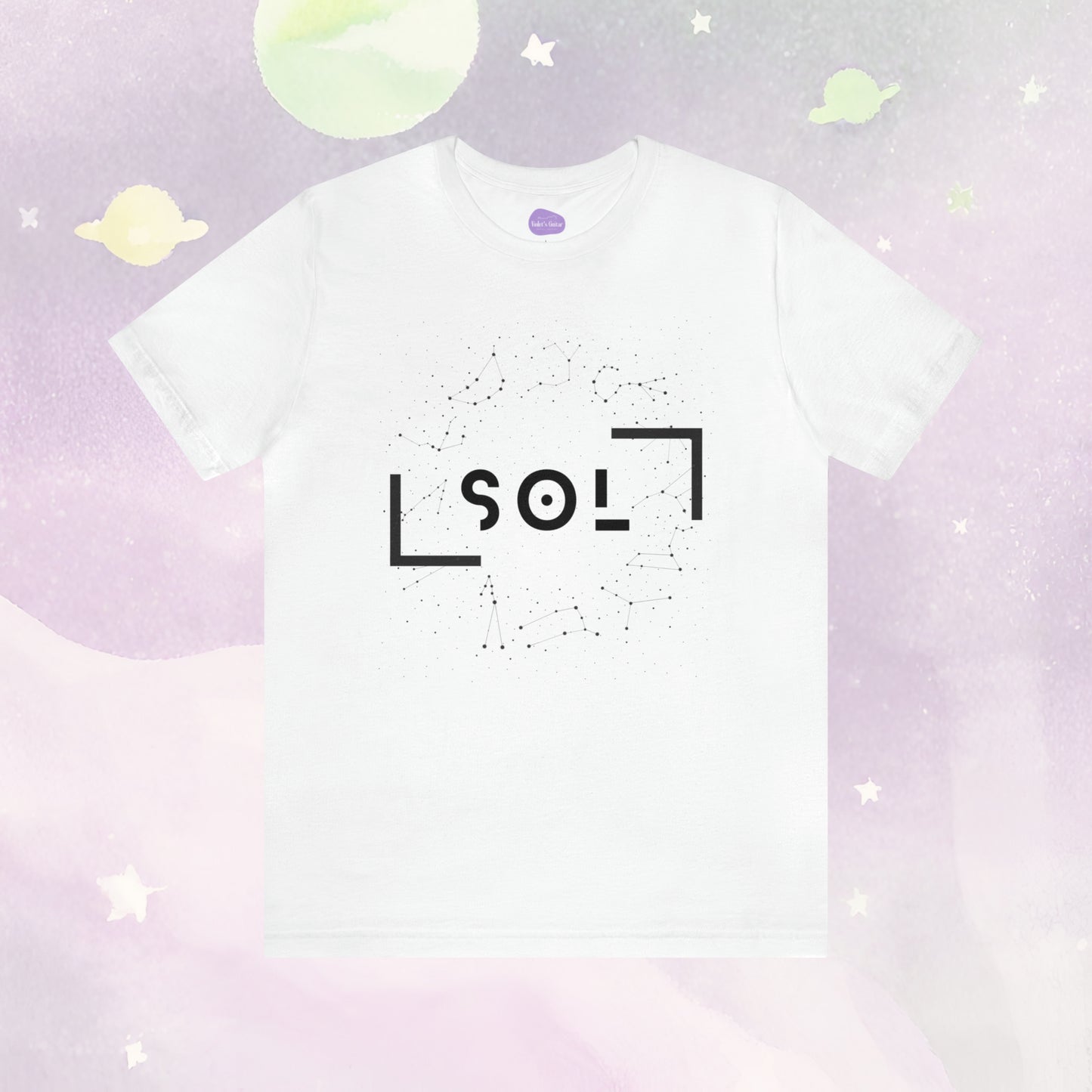 Celestial Elegance: 'SOL' Constellation T-Shirt