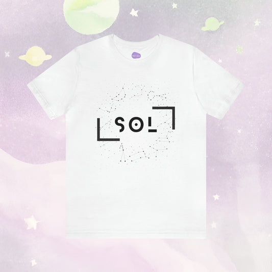 Celestial Elegance: 'SOL' Constellation T-Shirt