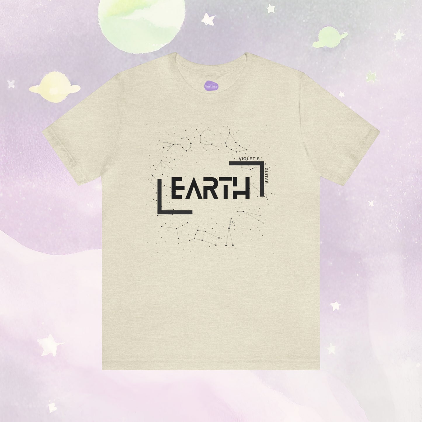 Celestial Elegance: 'Earth' Constellation T-Shirt