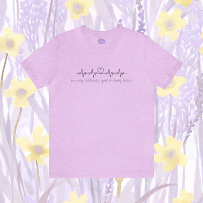 Whispers of the Heart: Heartbeat Harmony Tee