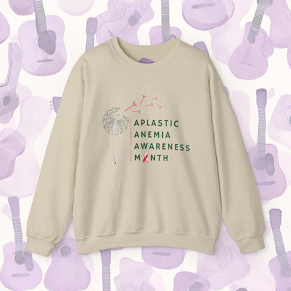 Raise Your Voice: Aplastic Anemia Awareness Month Sweatshirt