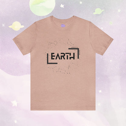 Celestial Elegance: 'Earth' Constellation T-Shirt