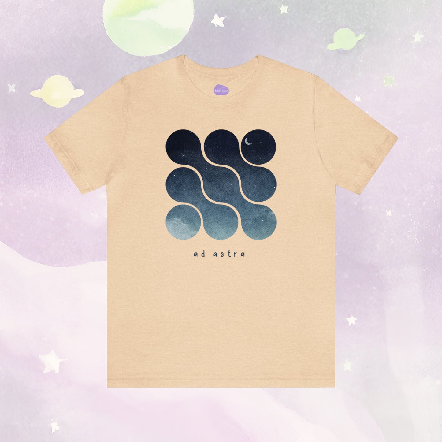 Celestial Wonder: 'ad astra' tee