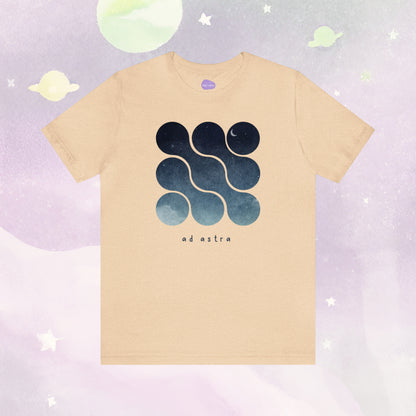 Celestial Wonder: 'ad astra' tee