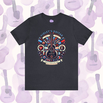 Violet's Guitar Commemorative Launch Tee