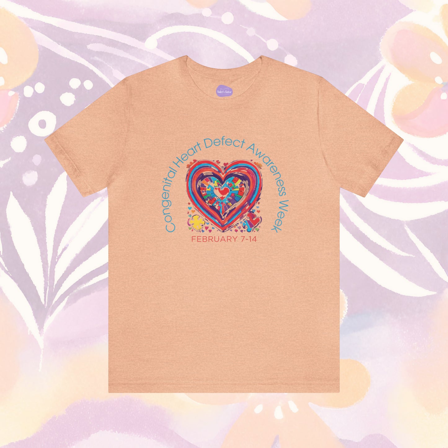 Heart Warriors: 'Congenital Heart Defect Awareness Week' Tee