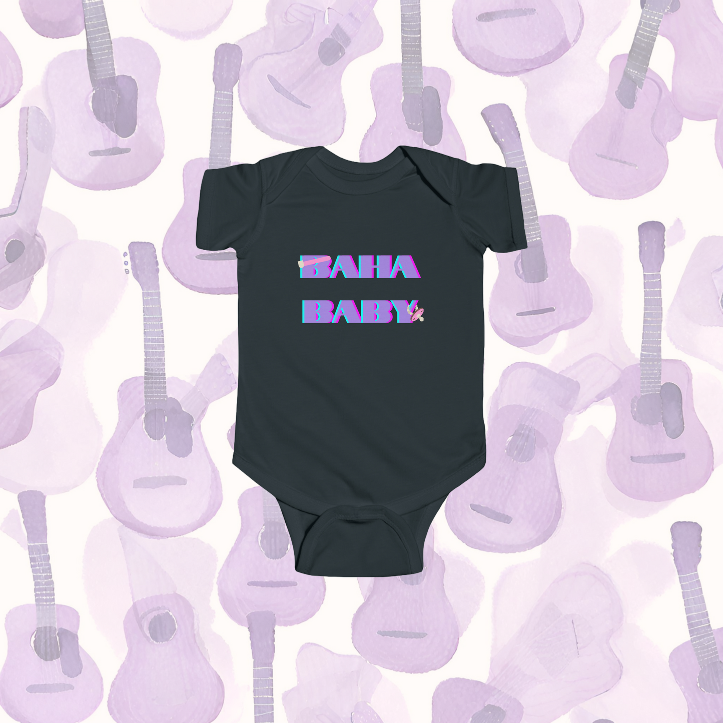 Tiny Ears, Mighty Sound: 'BAHA Baby' Onesie